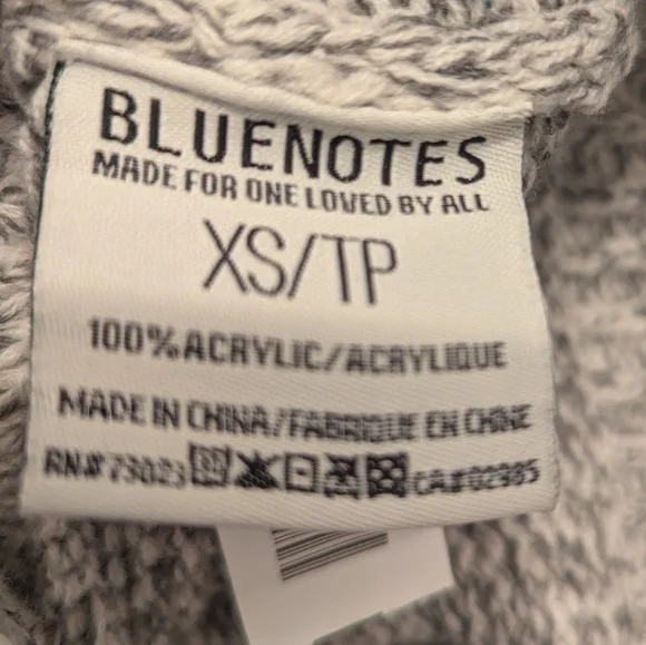 Bluenotes Cowichan Western Aztec Horse Knit Cardigan Shawl Collar XS - Picture 10 of 10